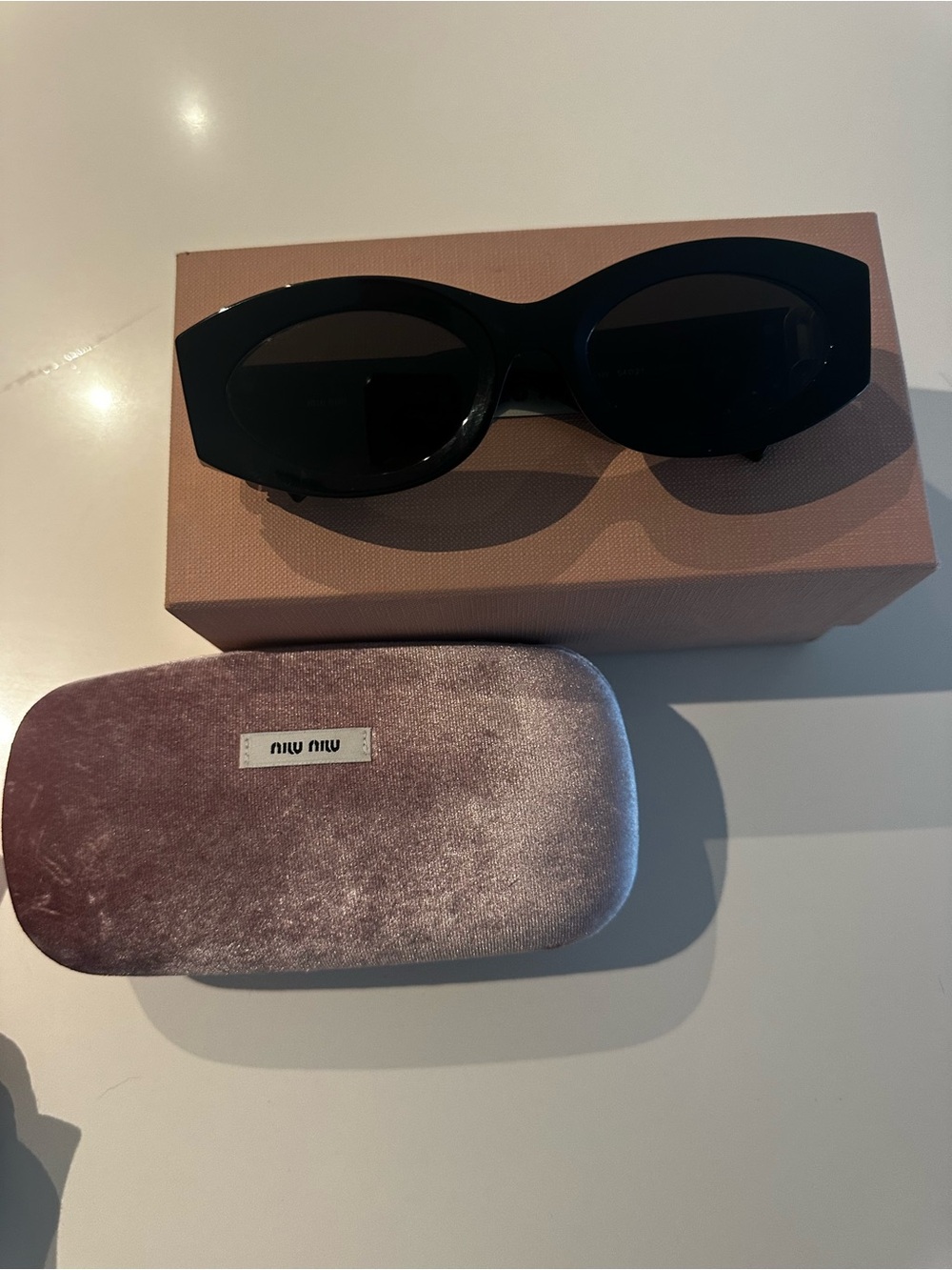 Miu Miu Glossy Glimpse Sunglasses